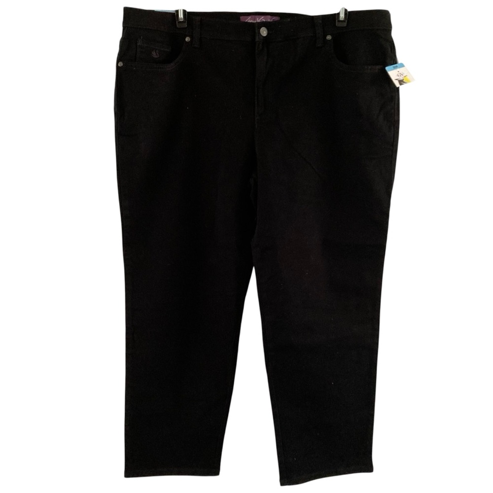 Gloria Vanderbilt | Amanda Black Denim Jeans